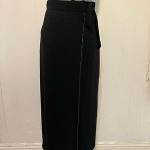 Vintage sport collection black maxi skirt
